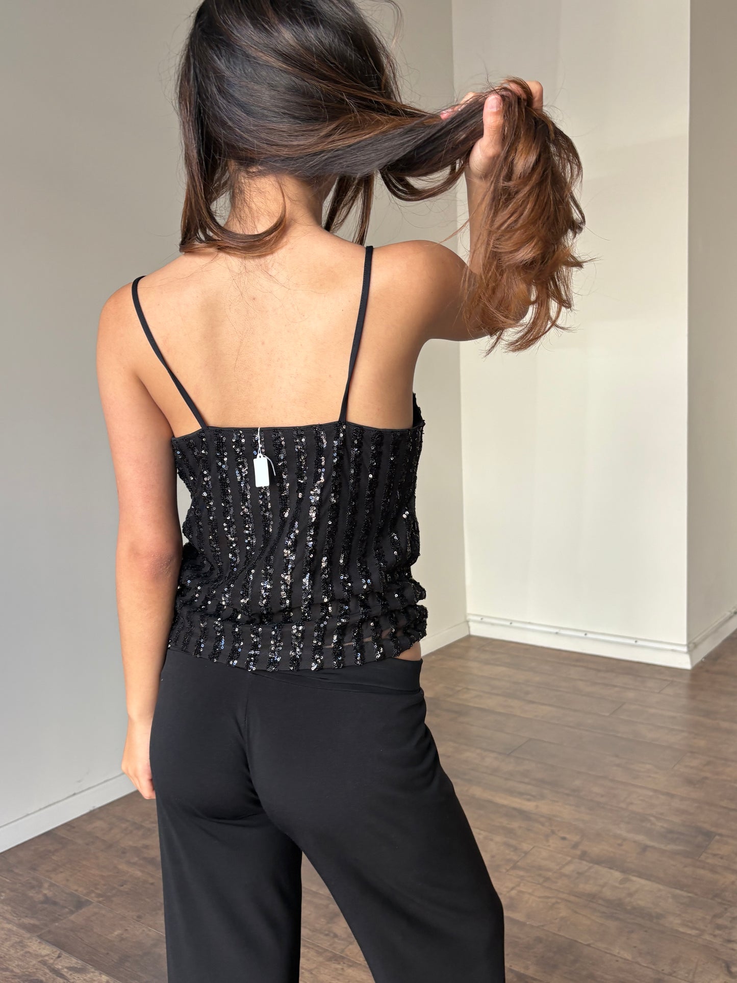 Sparkly sequins top