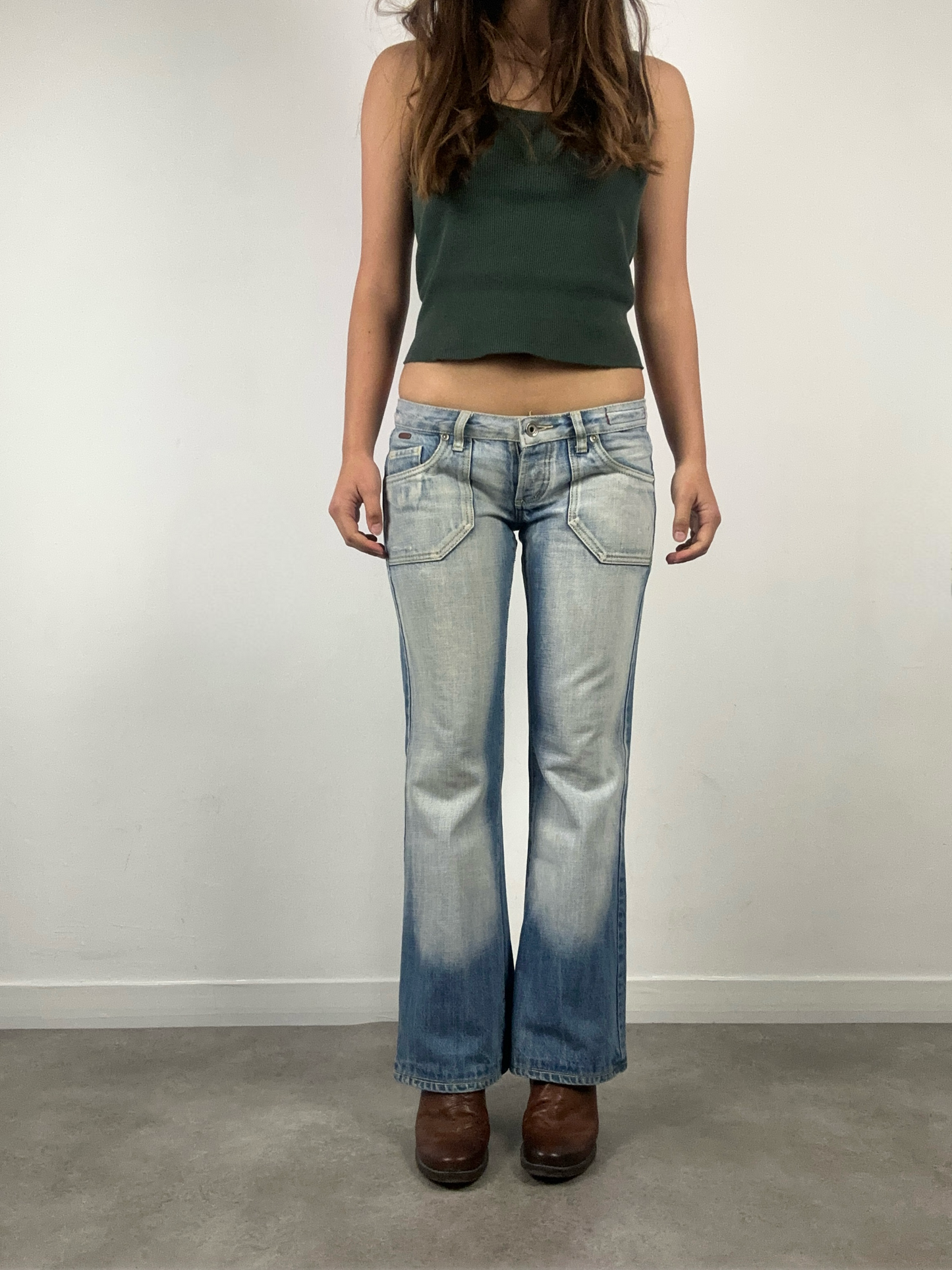 Extra low rise Jeans