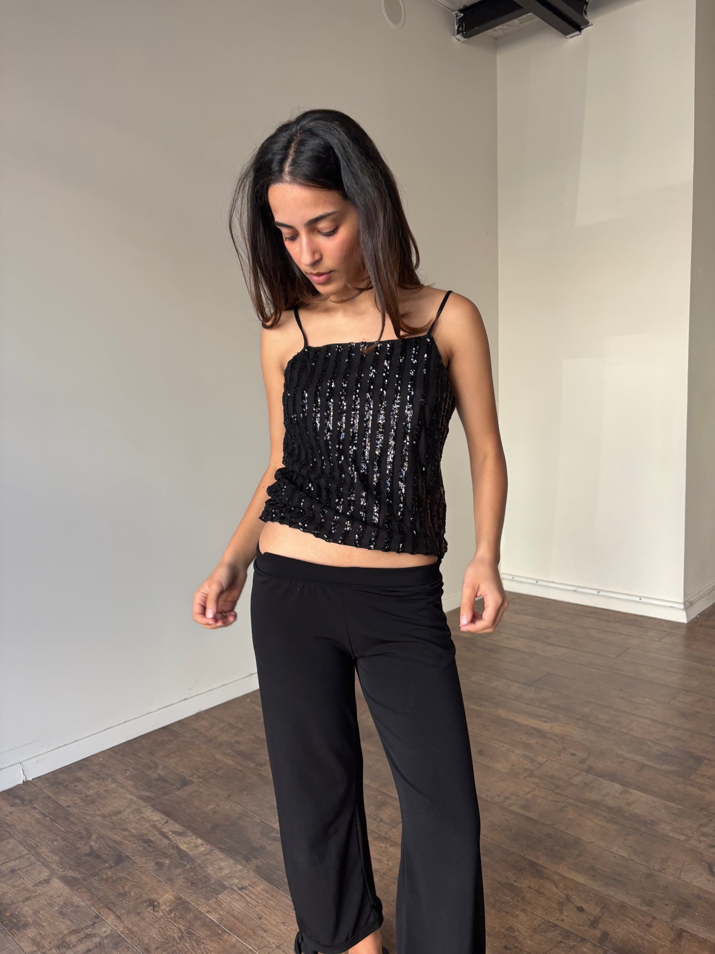 Sparkly sequins top