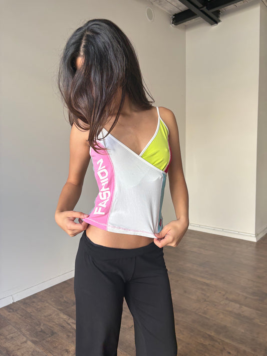 Colorful graphic tank
